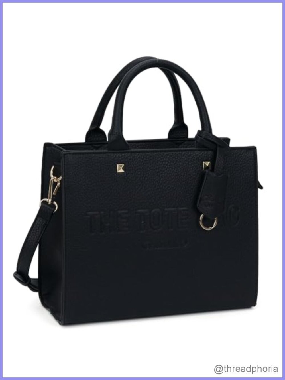 Chinllo Tote Bag Women Top Handle Satchel Purse Detachable Strap